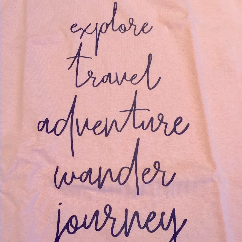Travel Graphic T-Shirt, Women’s Small